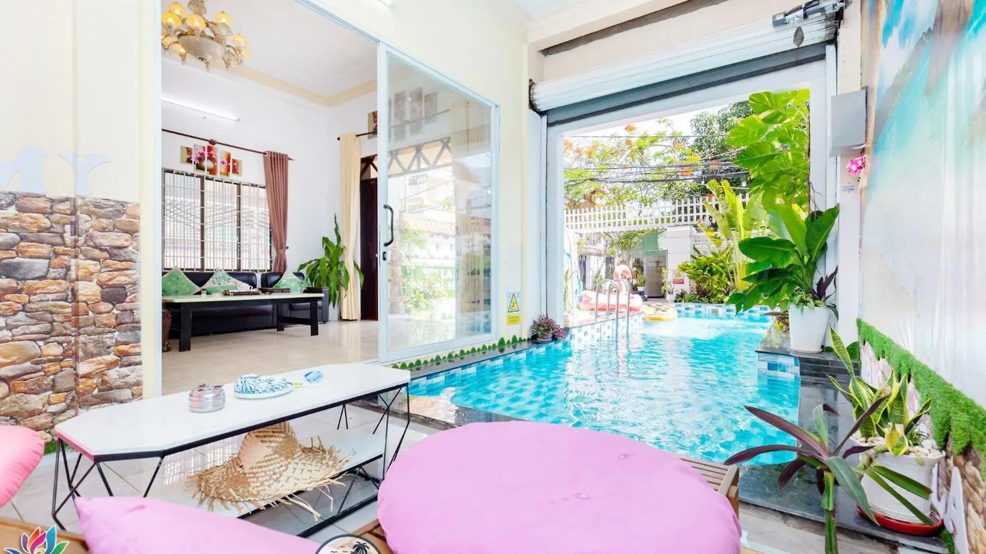Biet Thu Dang Hoang Bida Kakaore Phao Boi Xe May Free Villa Vung Tau 0*,