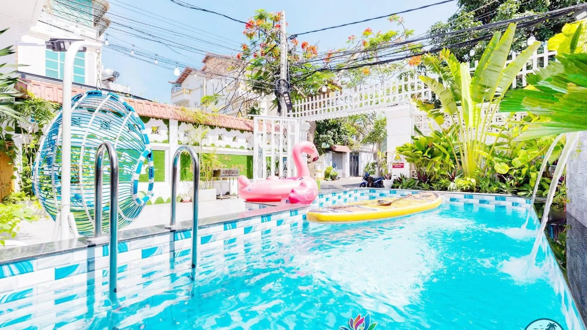 Biet Thu Dang Hoang Bida Kakaore Phao Boi Xe May Free Villa Vung Tau 0*,
